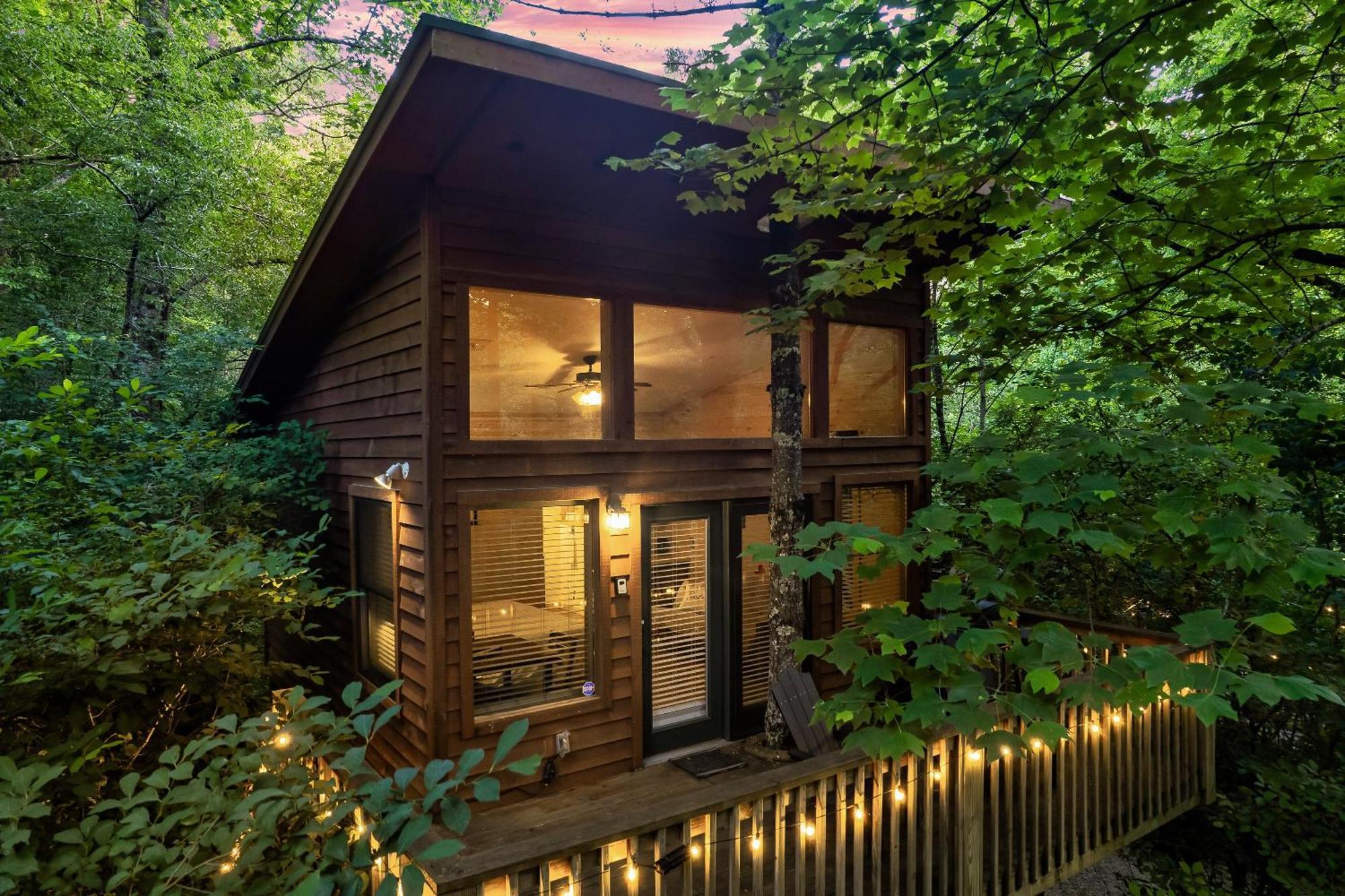 Rivers Edge Treehouses Робинсвил Екстериор снимка